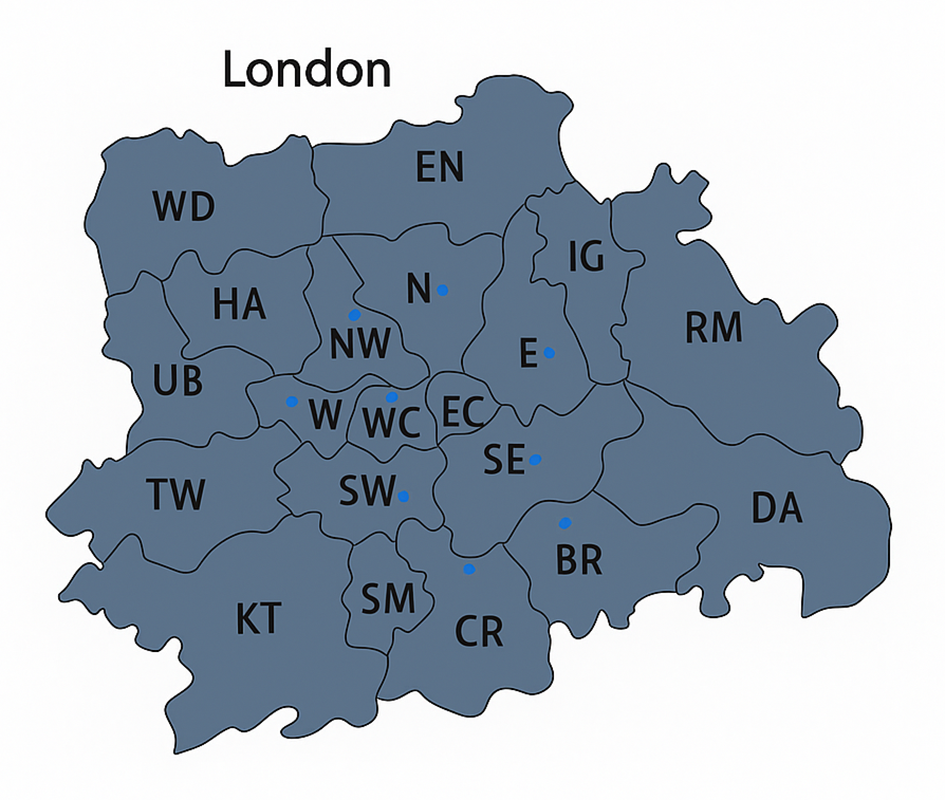 areas covered-1 Areas covered by MC Scaffolding in London